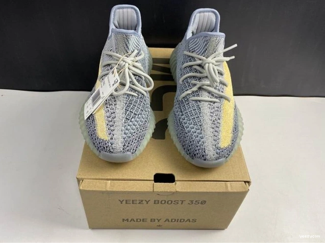 Boost Yeezy Ash 350 Blue V2 GY7657 Adidas 0817
